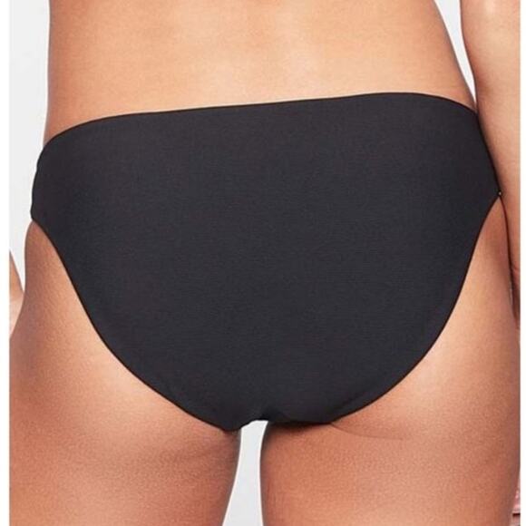 Athleta Cloudbreak Rib Bottom Black Bikini Swim - Picture 2 of 8